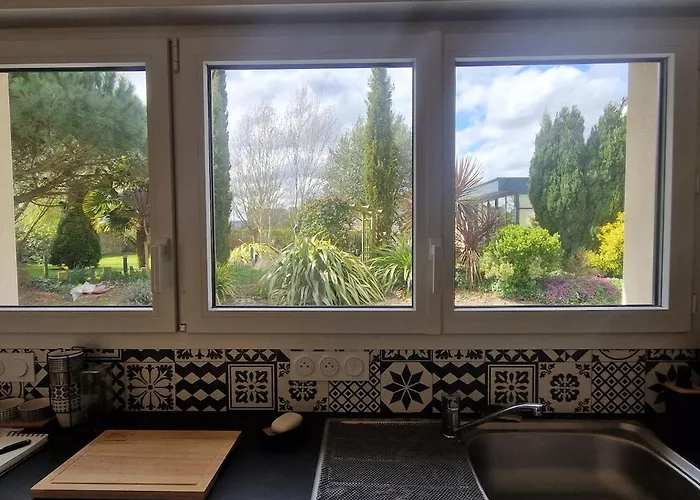 度假居 Baie Du Mont Saint Michel, Petite Maison Neuve 蓬托尔松